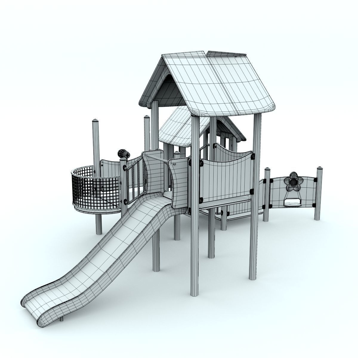 Climbing Castle 3D model_5