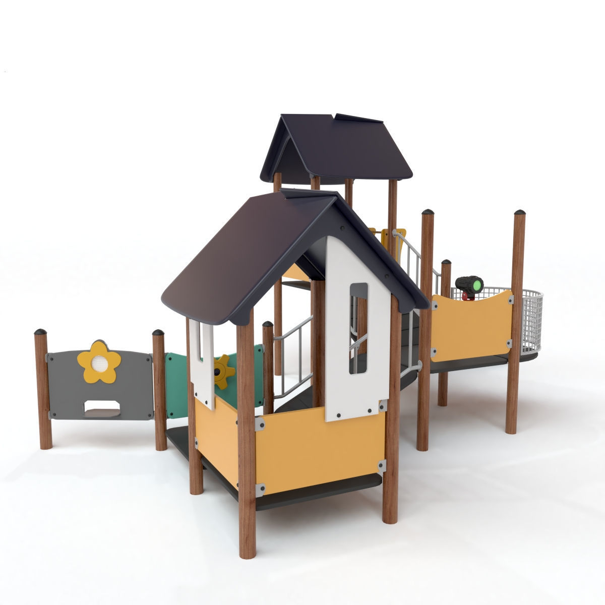 Climbing Castle 3D model_8