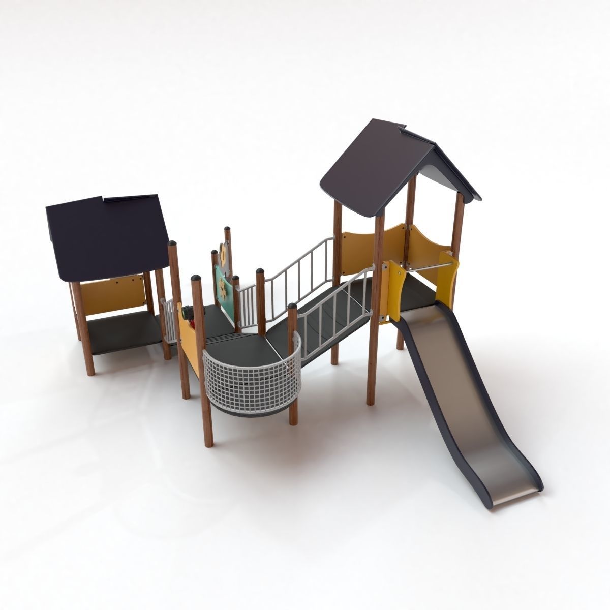 Climbing Castle 3D model_2