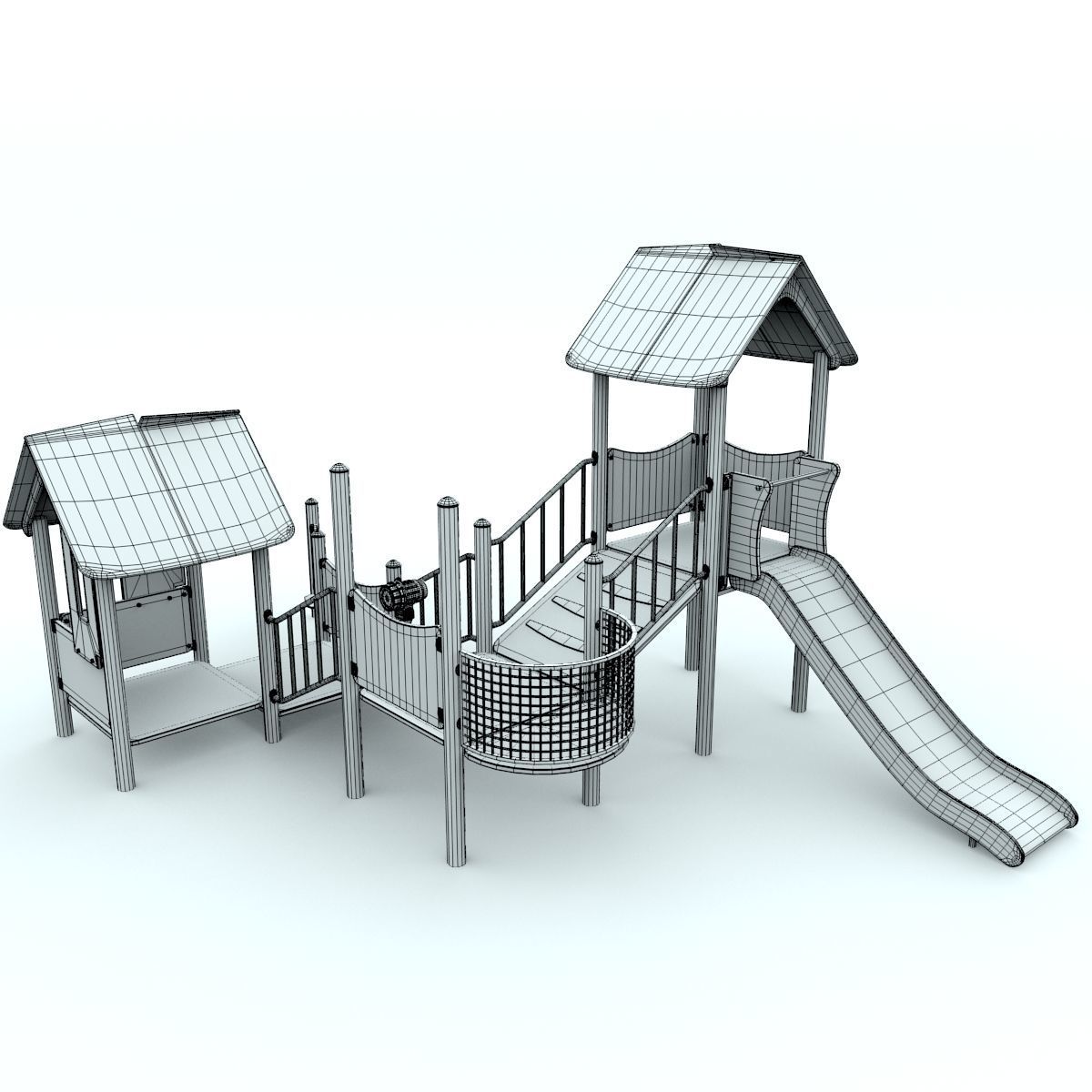 Climbing Castle 3D model_1