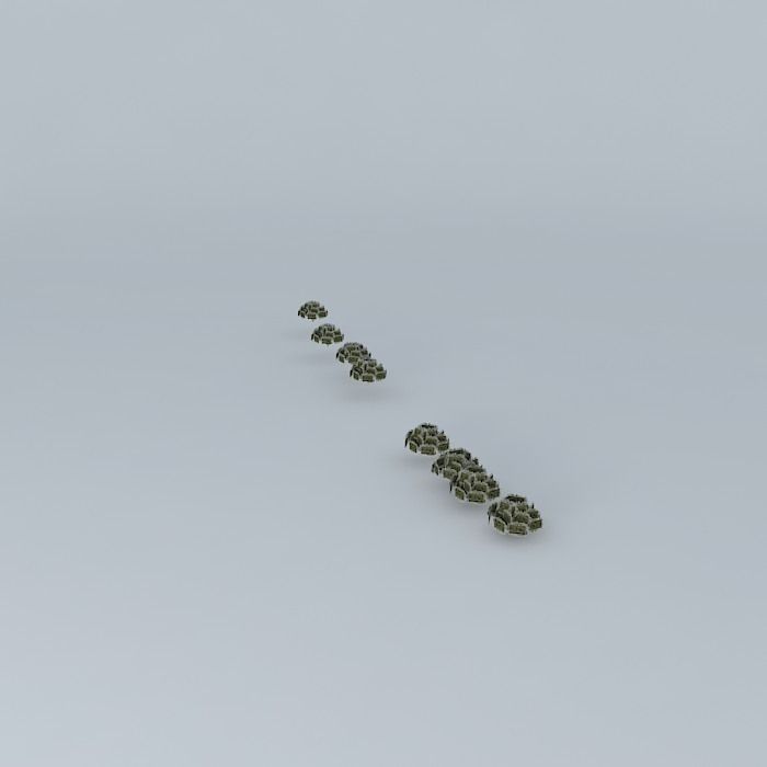 The high trees Free 3D model_2