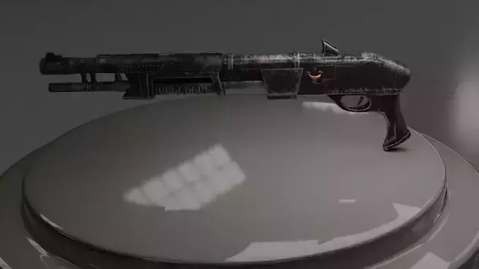 Shotgun with LCD attachments