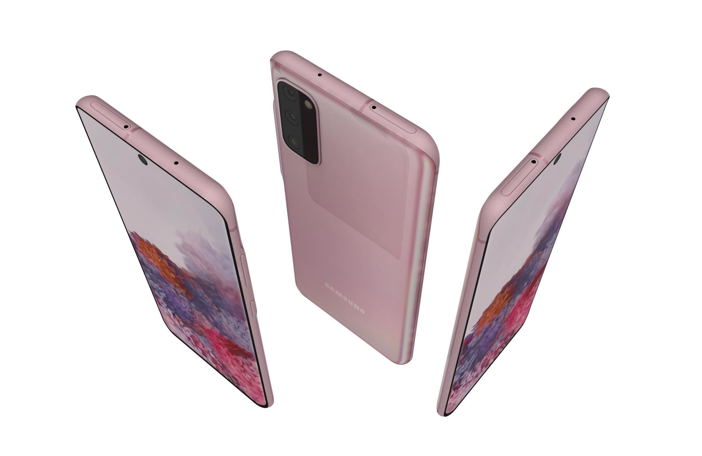 Samsung Galaxy S20 5G All Colors 3D model_12