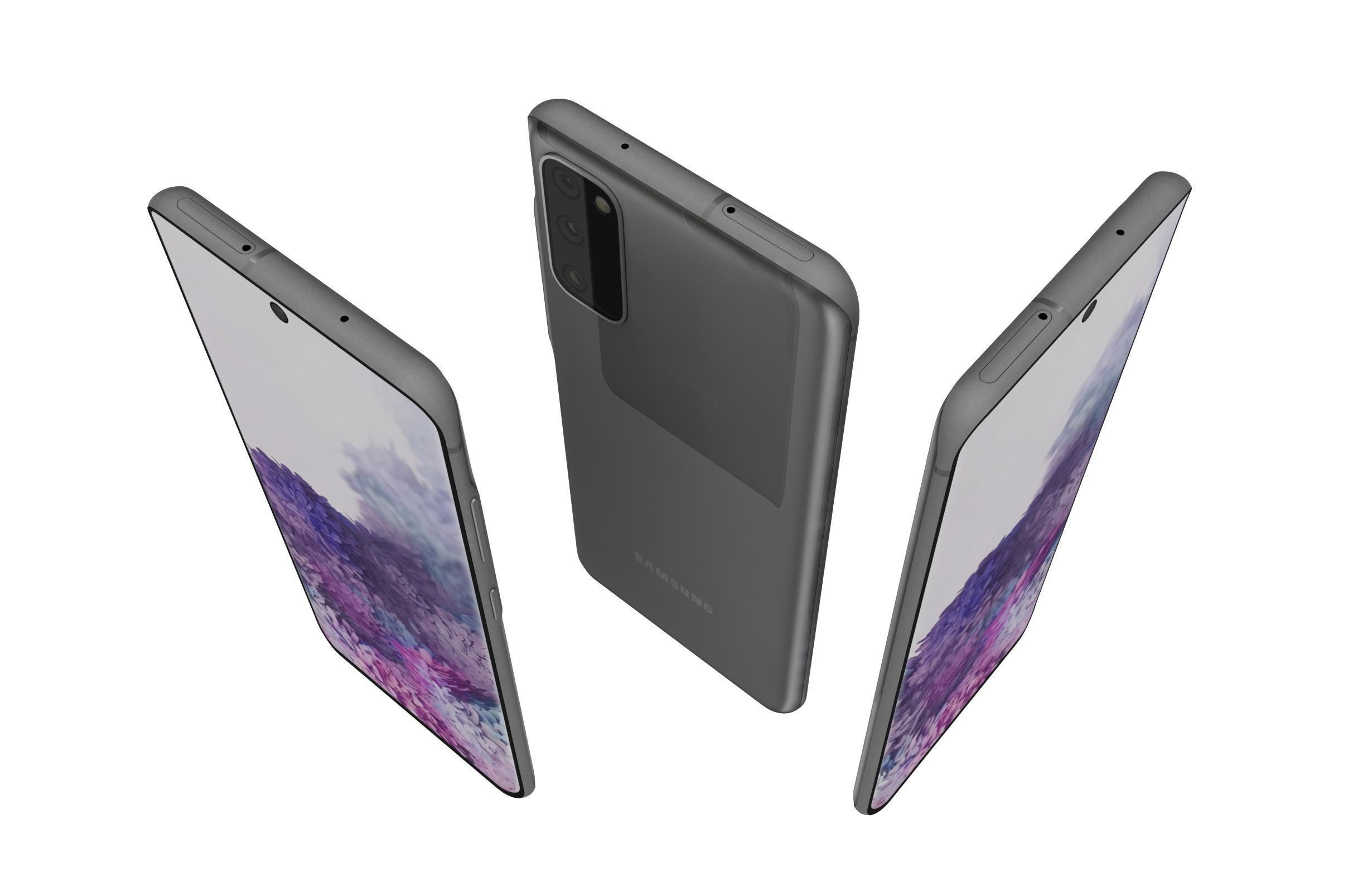 Samsung Galaxy S20 5G All Colors 3D model_16