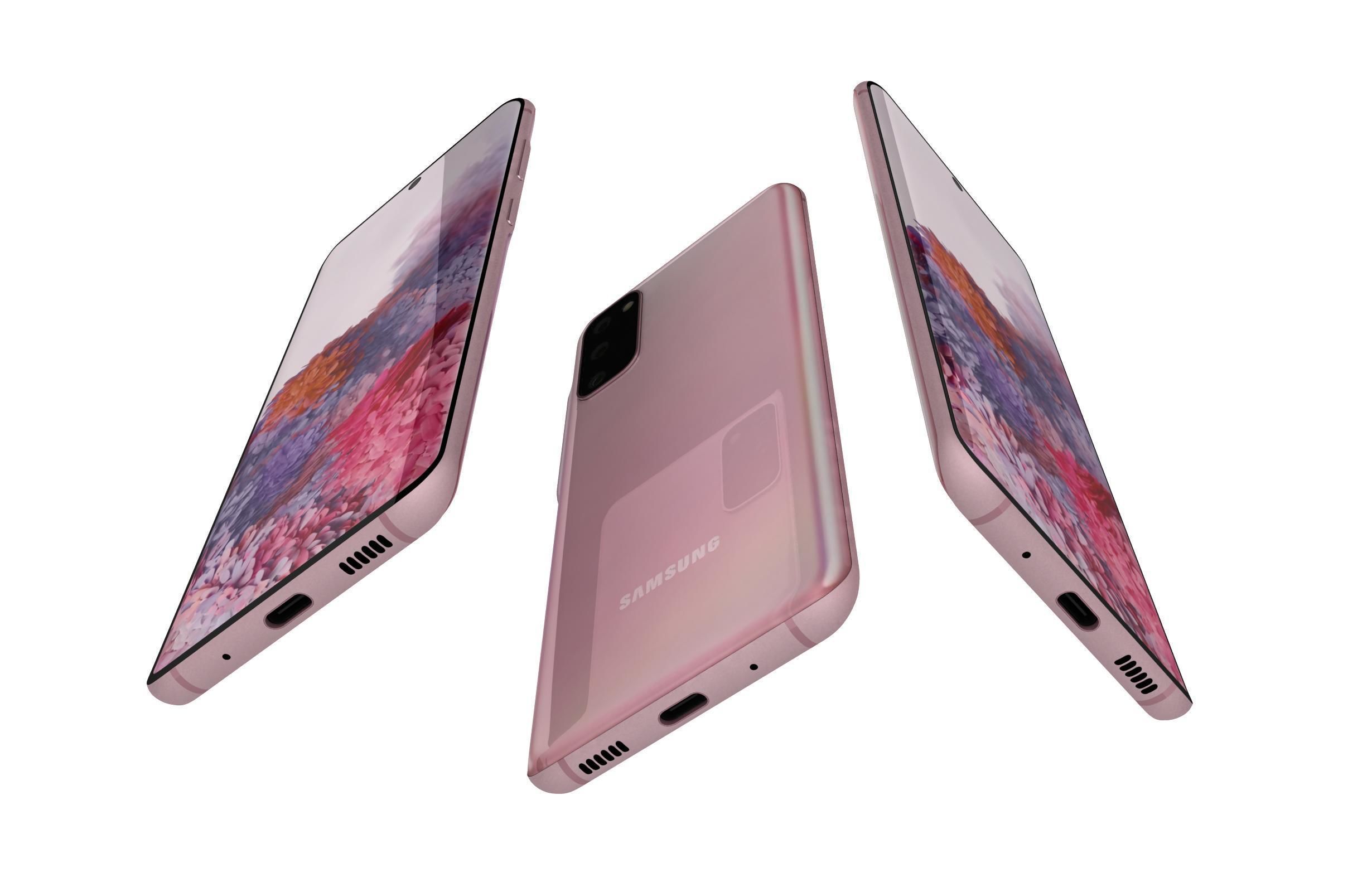 Samsung Galaxy S20 5G All Colors 3D model_14