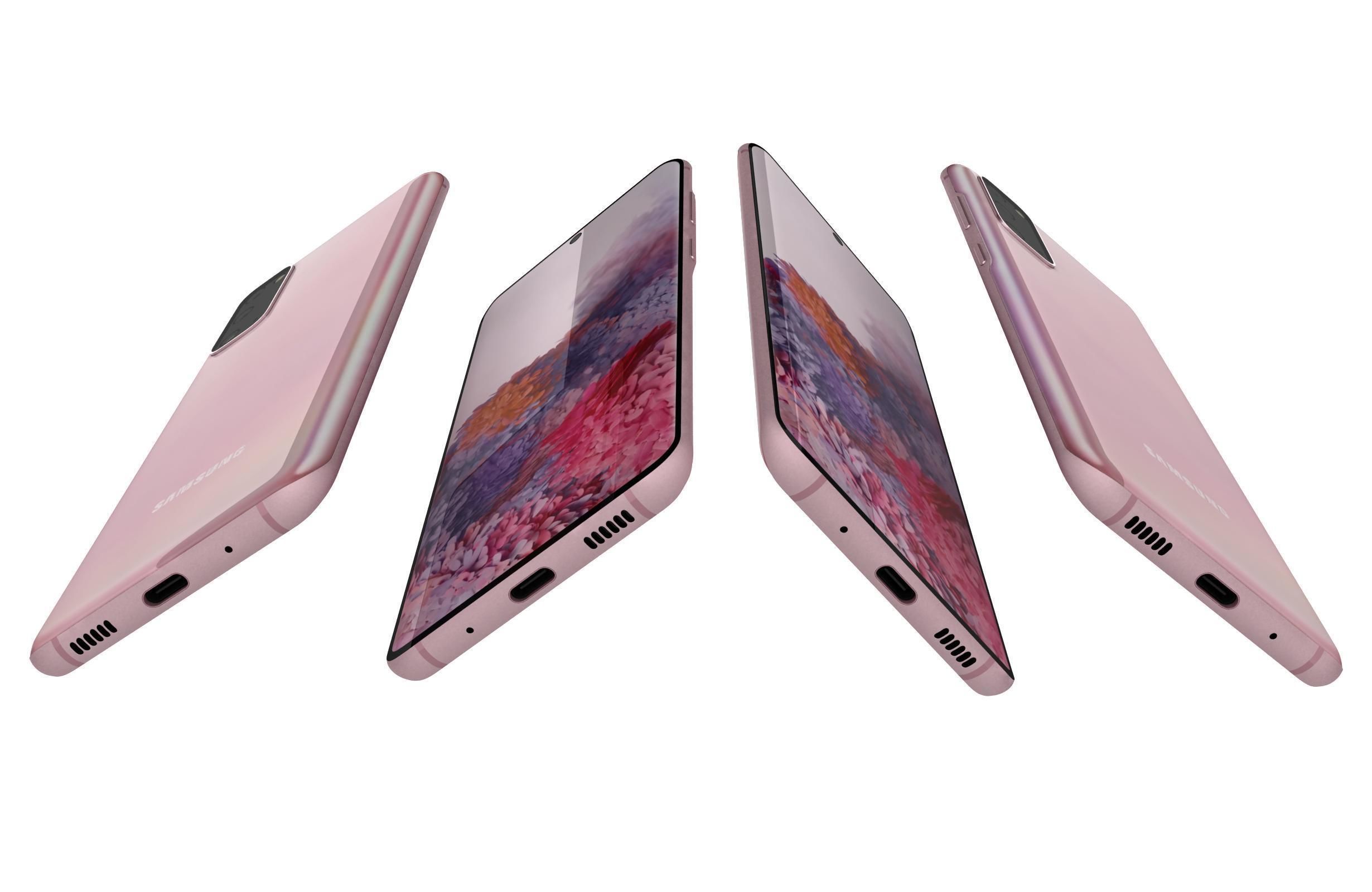 Samsung Galaxy S20 5G All Colors 3D model_10