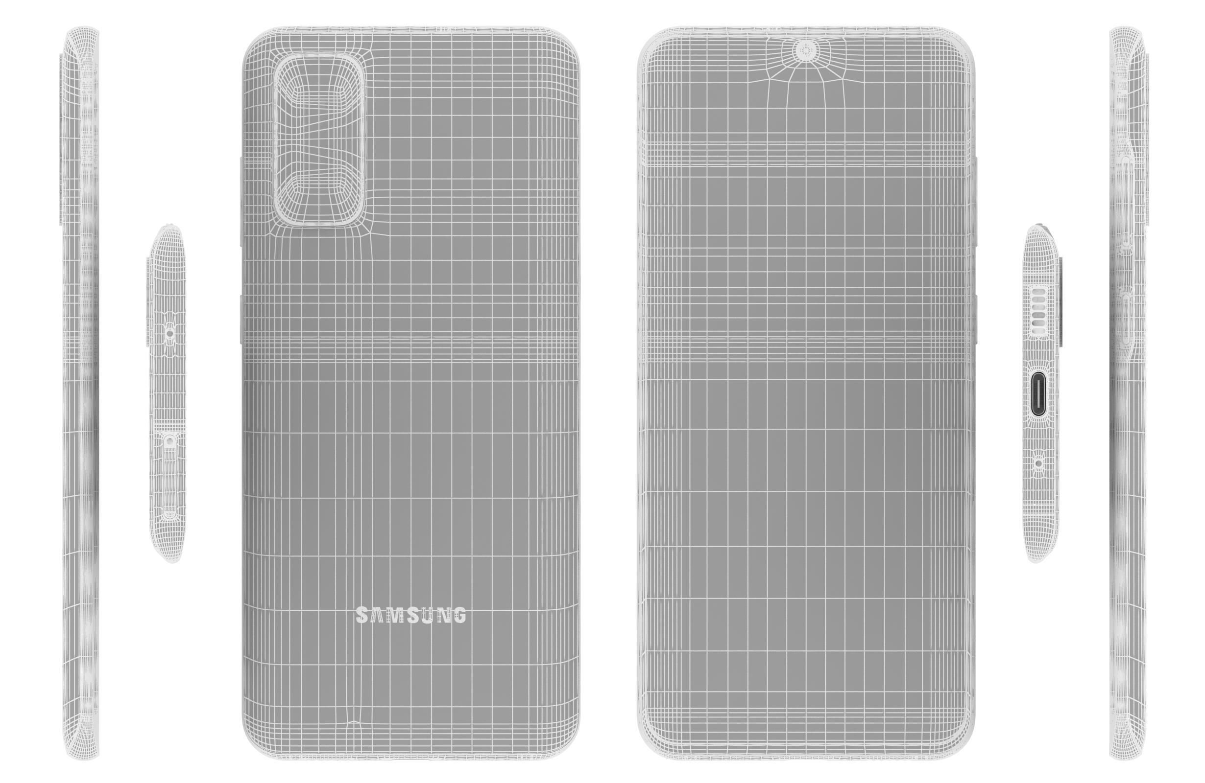 Samsung Galaxy S20 5G All Colors 3D model_18