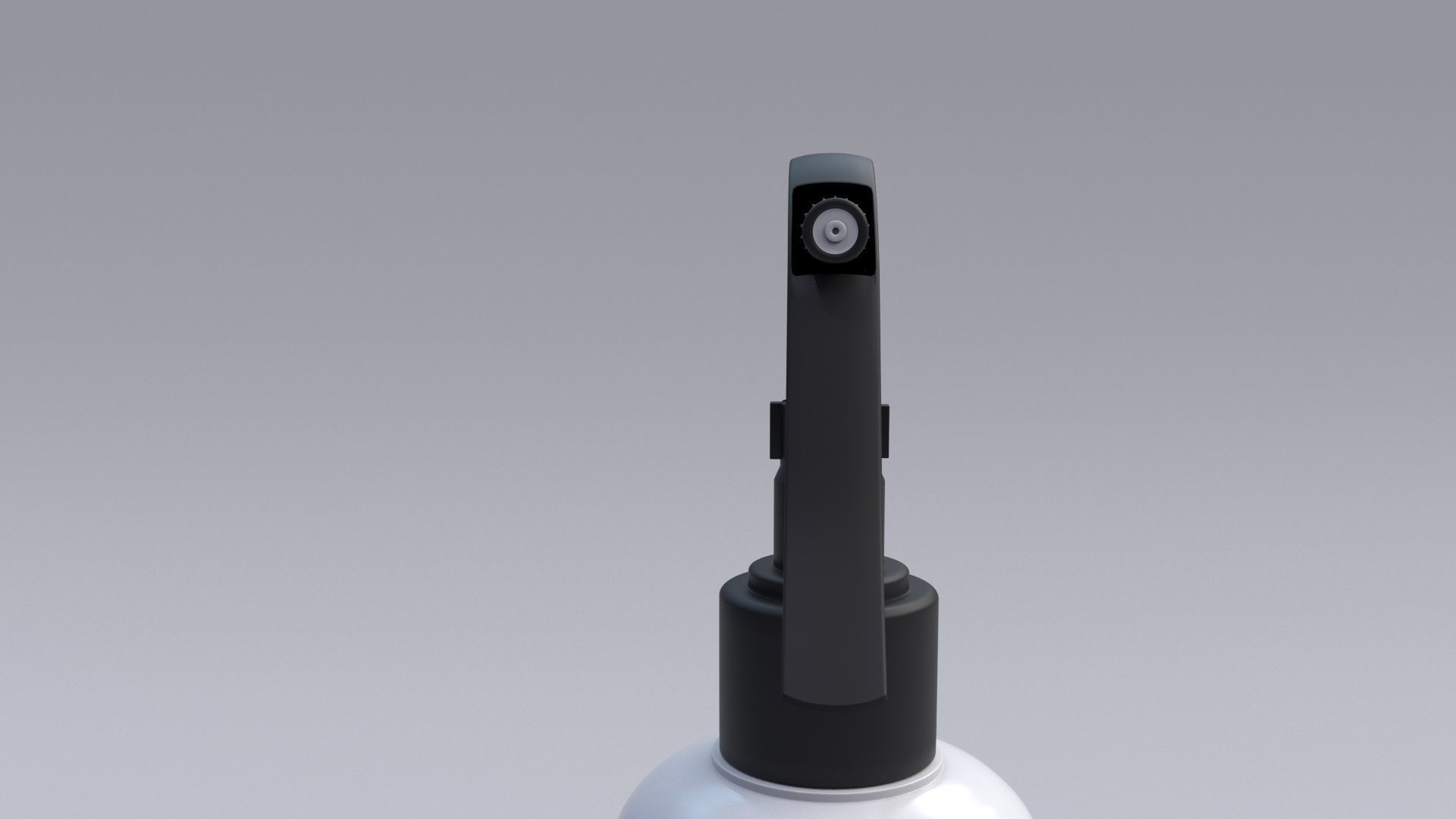 Spray bottle Low-poly 3D model_4