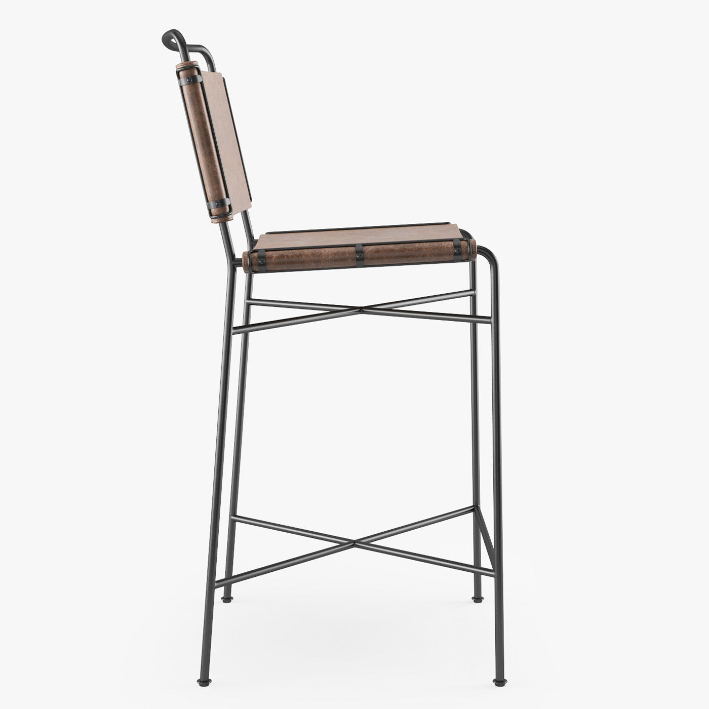 Four Hands WHARTON bar stool 3D model_4