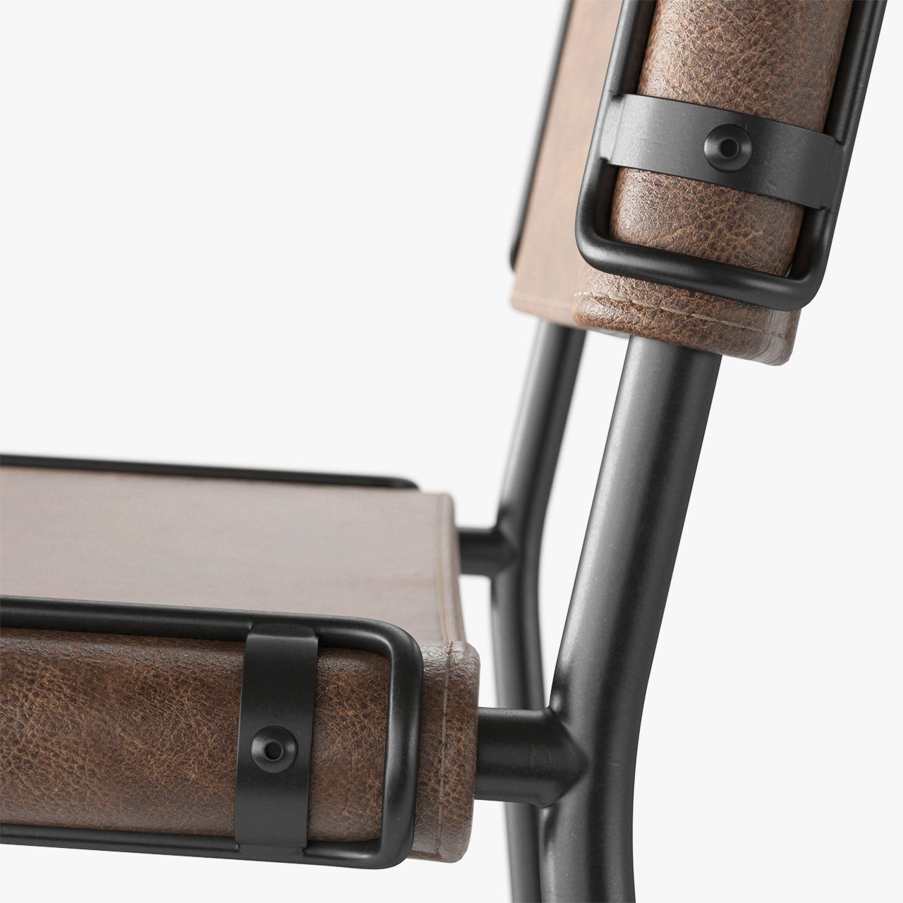 Four Hands WHARTON bar stool 3D model_1