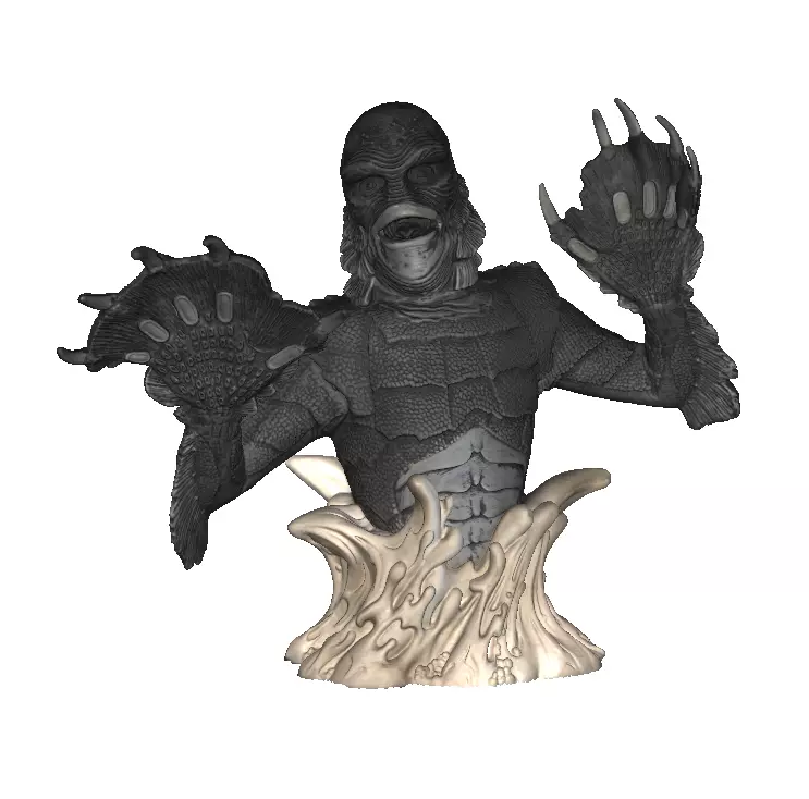 Creature From The Black Lagoon 3D model_0