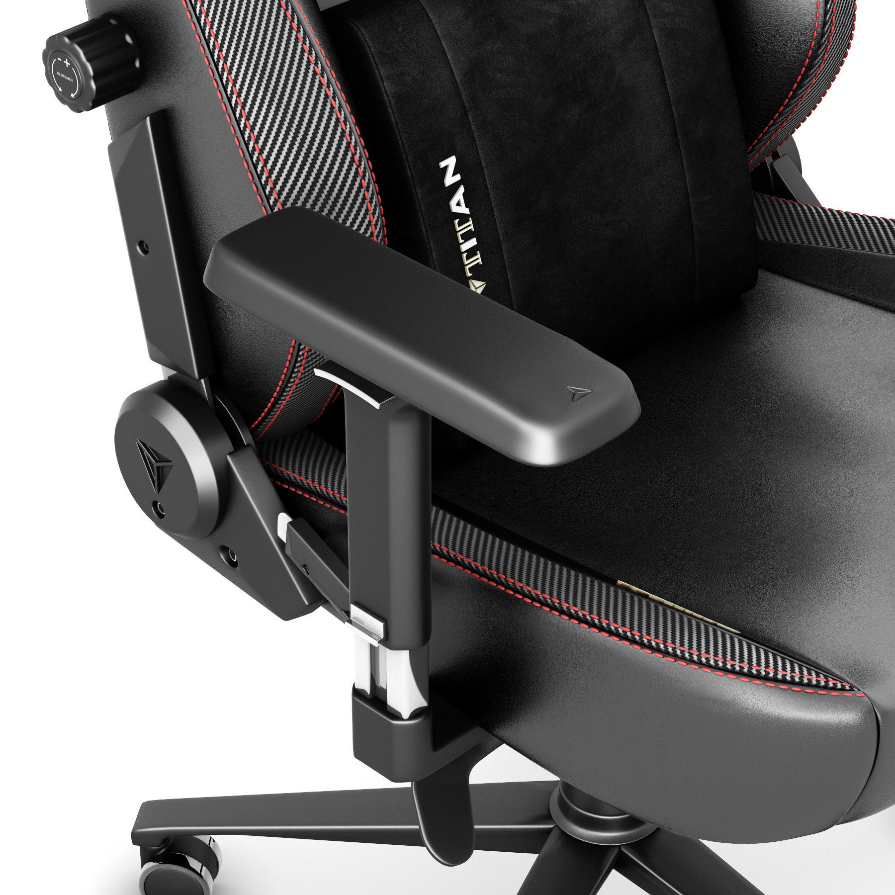 Secretlab TITAN 2020 gaming office chair 3D model_3