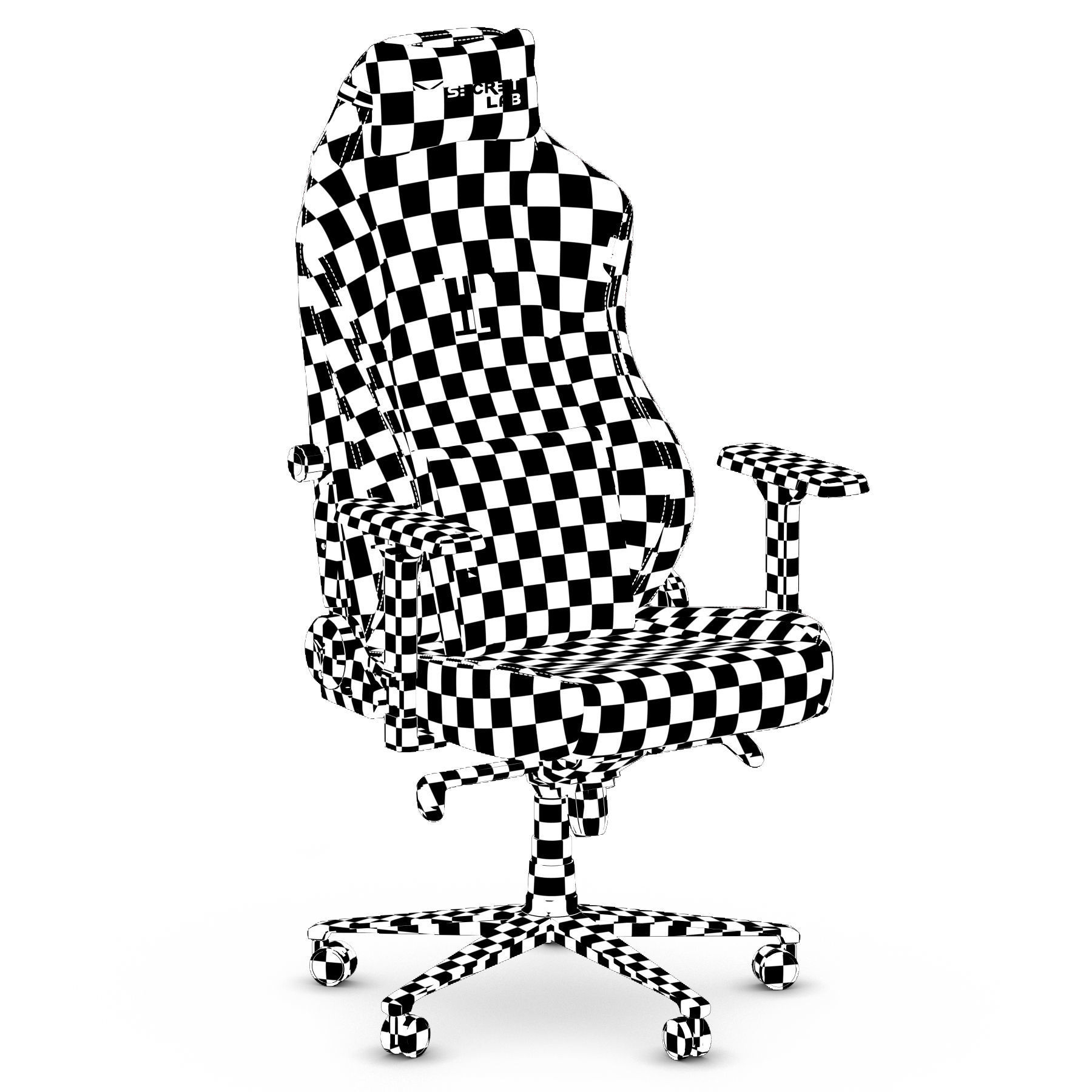 Secretlab TITAN 2020 gaming office chair 3D model_6