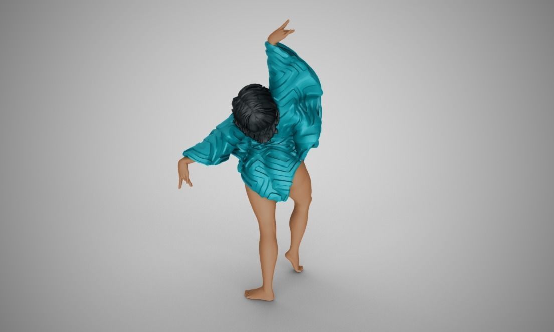 Spiritual Dance 3D print model_8