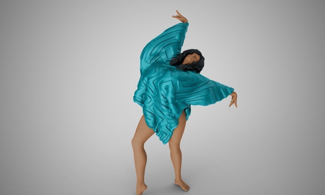 Spiritual Dance 3D print model_4