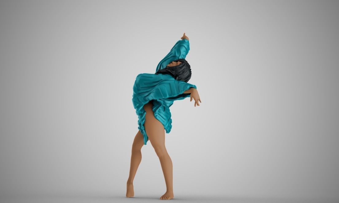 Spiritual Dance 3D print model_9