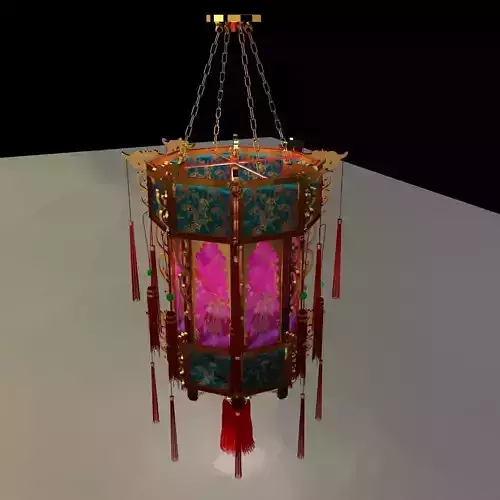 Chinese Palace Lantern 3D model