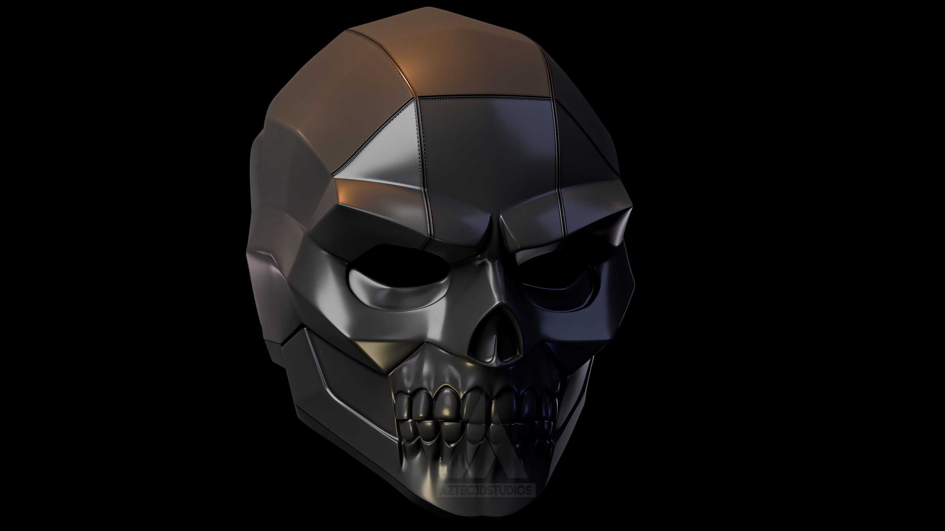 Birds of Prey Roman Sionis Black Mask Helmet 3D Print Model 3D print model_2