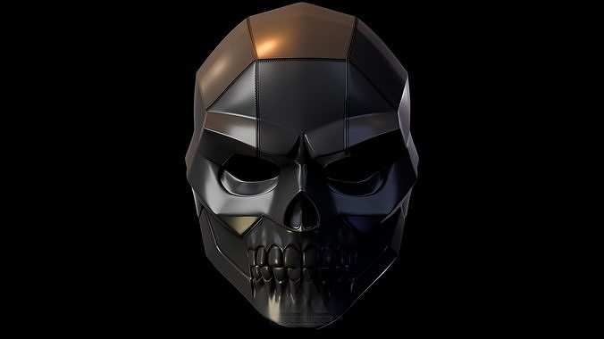 Birds of Prey Roman Sionis Black Mask Helmet 3D Print Model 3D print model