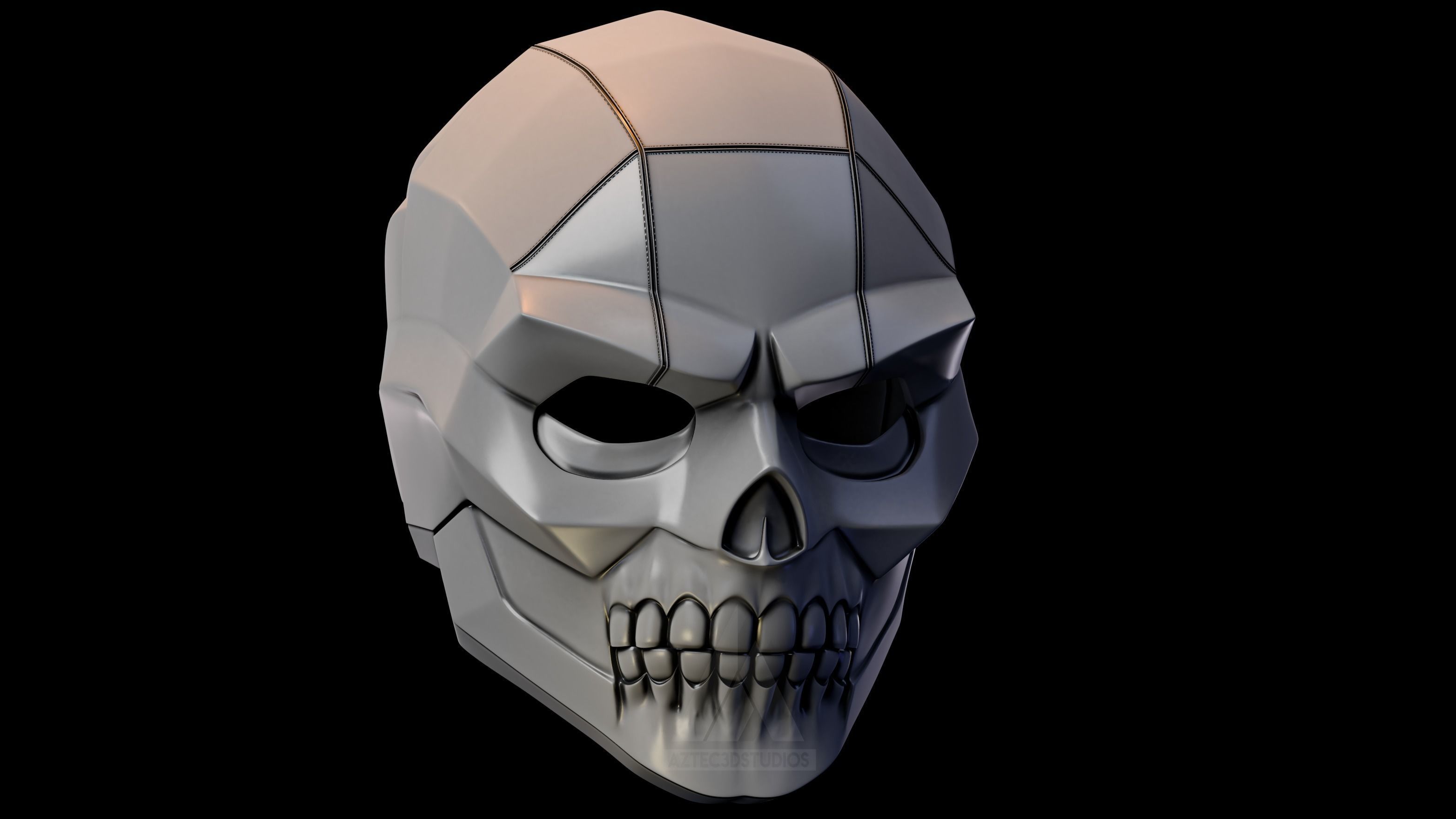 Birds of Prey Roman Sionis Black Mask Helmet 3D Print Model 3D print model_3