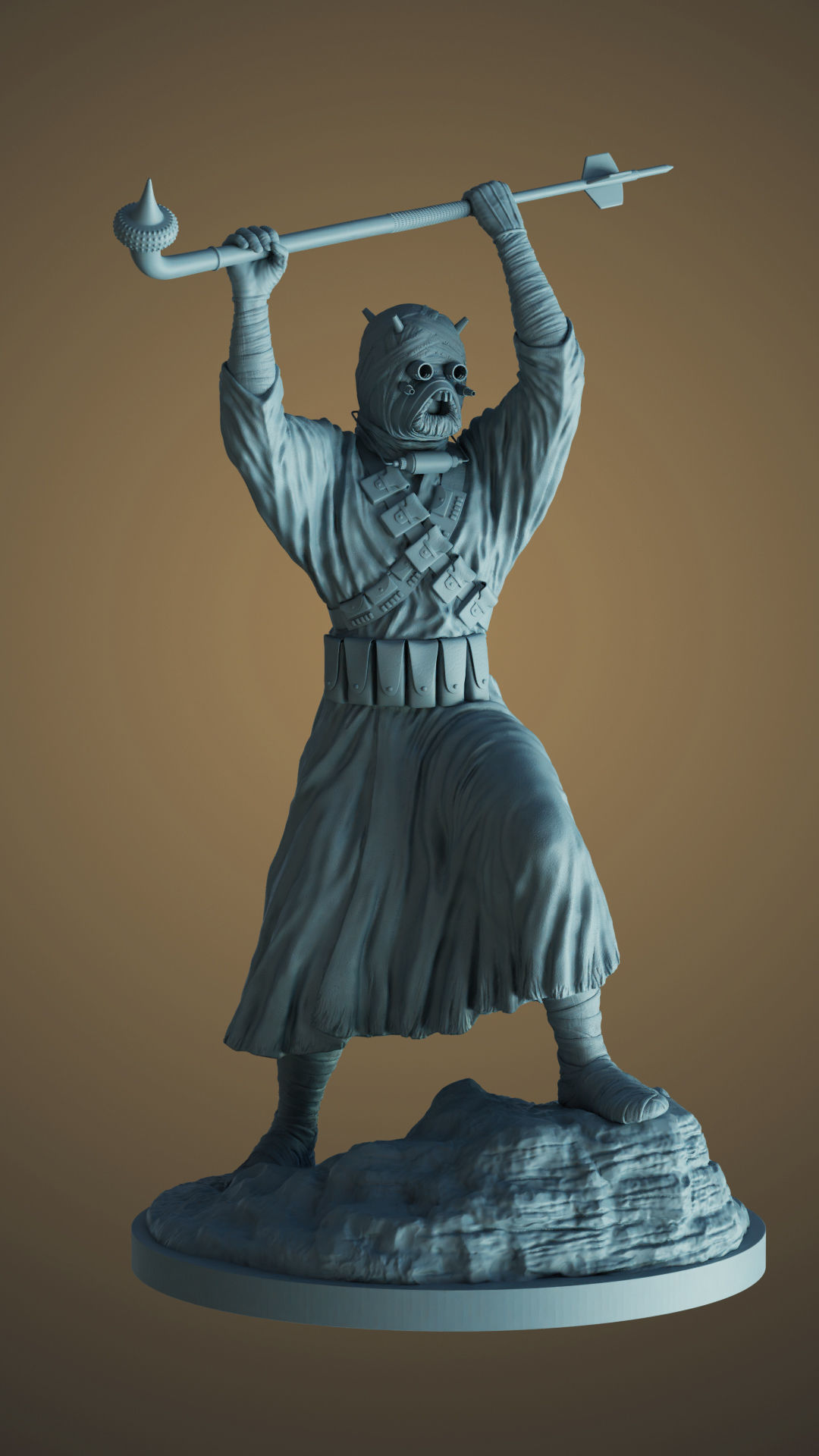 Tusker raider 3d print model 3D print model_13