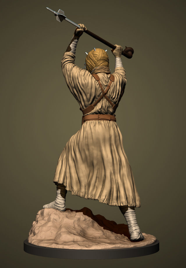 Tusker raider 3d print model 3D print model_7