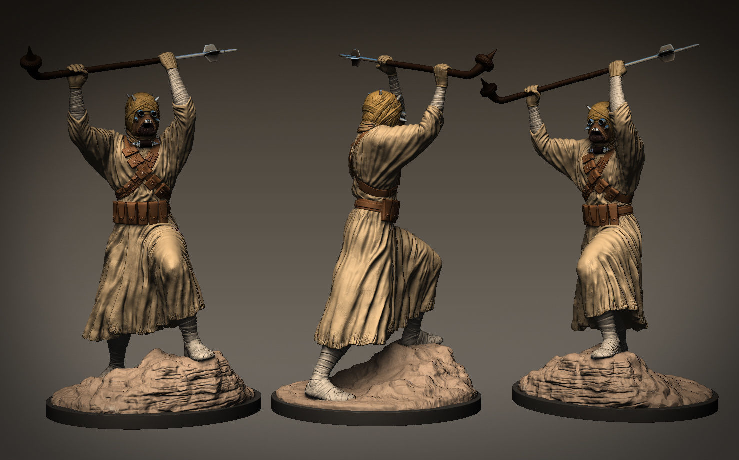 Tusker raider 3d print model 3D print model_6