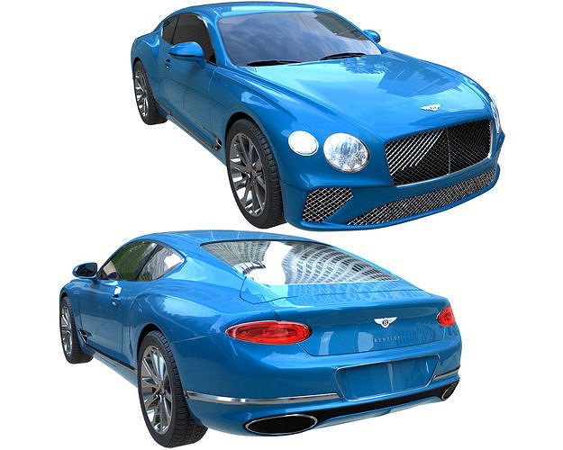 Bentley Continental GT 2018 3D model
