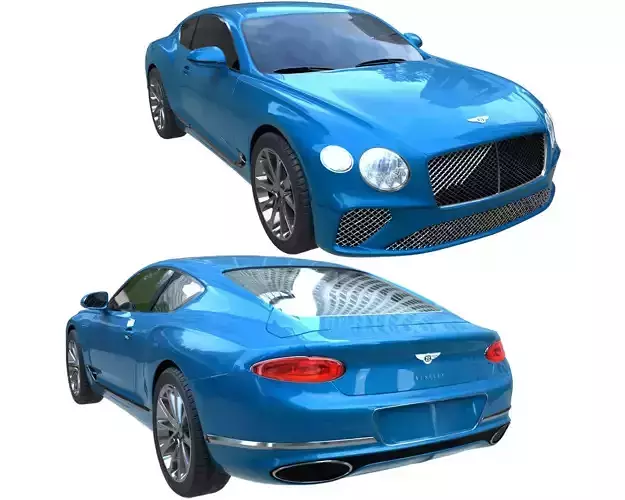 Bentley Continental GT 2018 3D model