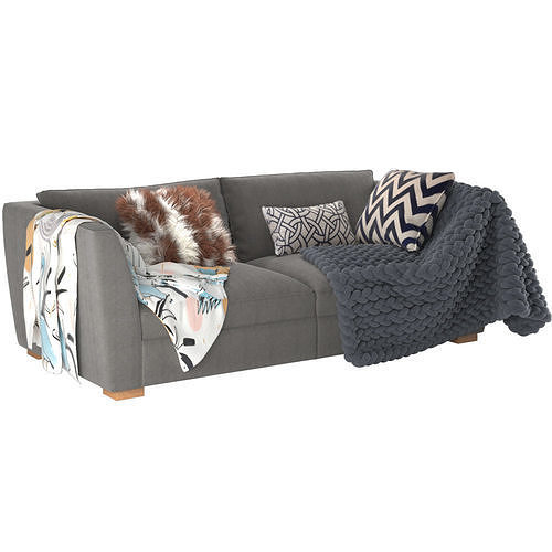 SOFA LOFT DESIGN 3D model 4