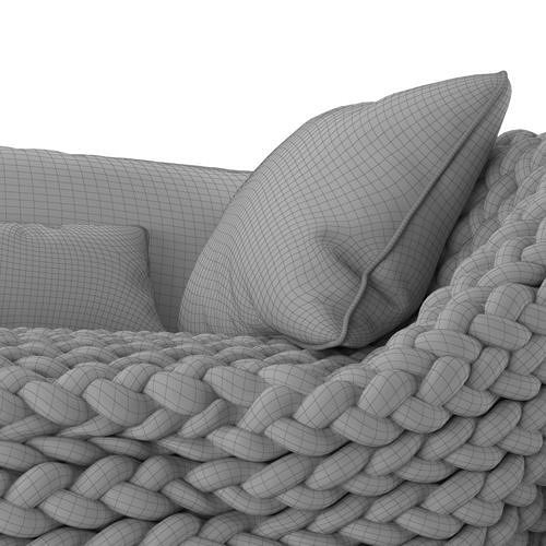 SOFA LOFT DESIGN 3D model 5