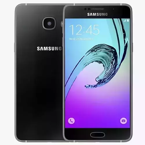 Samsung Galaxy A5 2016 Black 3D model