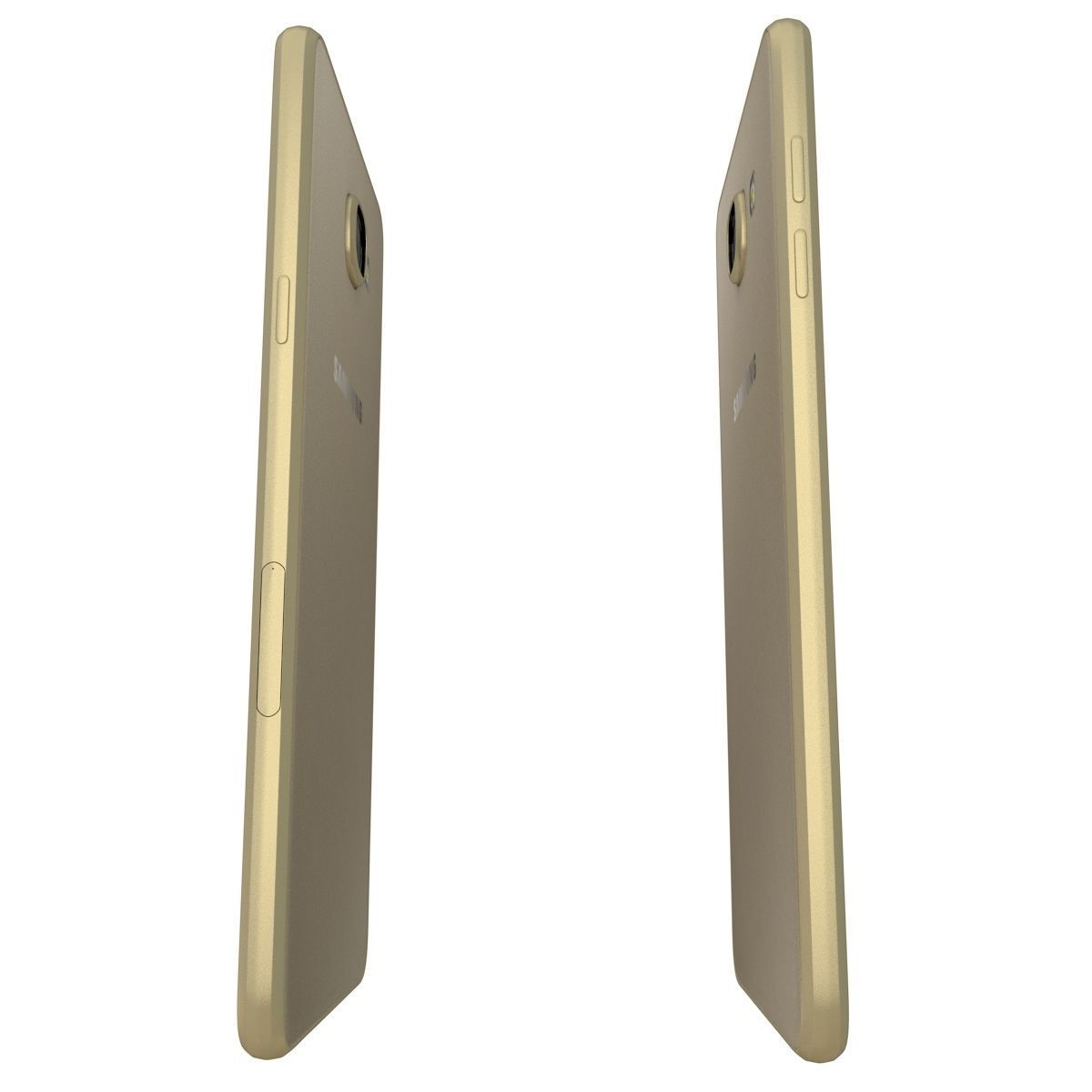 Samsung Galaxy A5 2016 Gold 3D model_5
