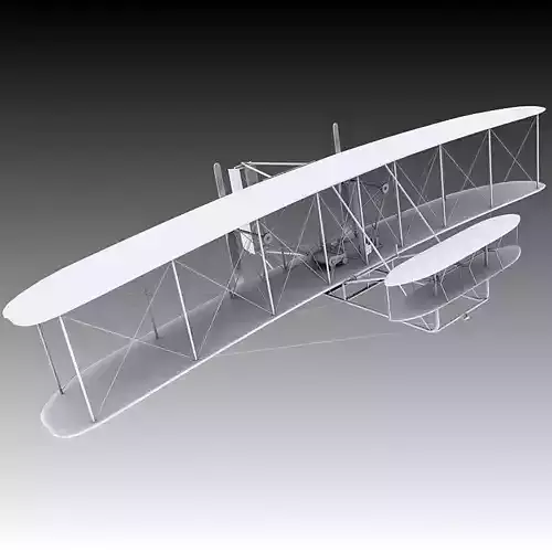 1903 Wright Flyer 3D model
