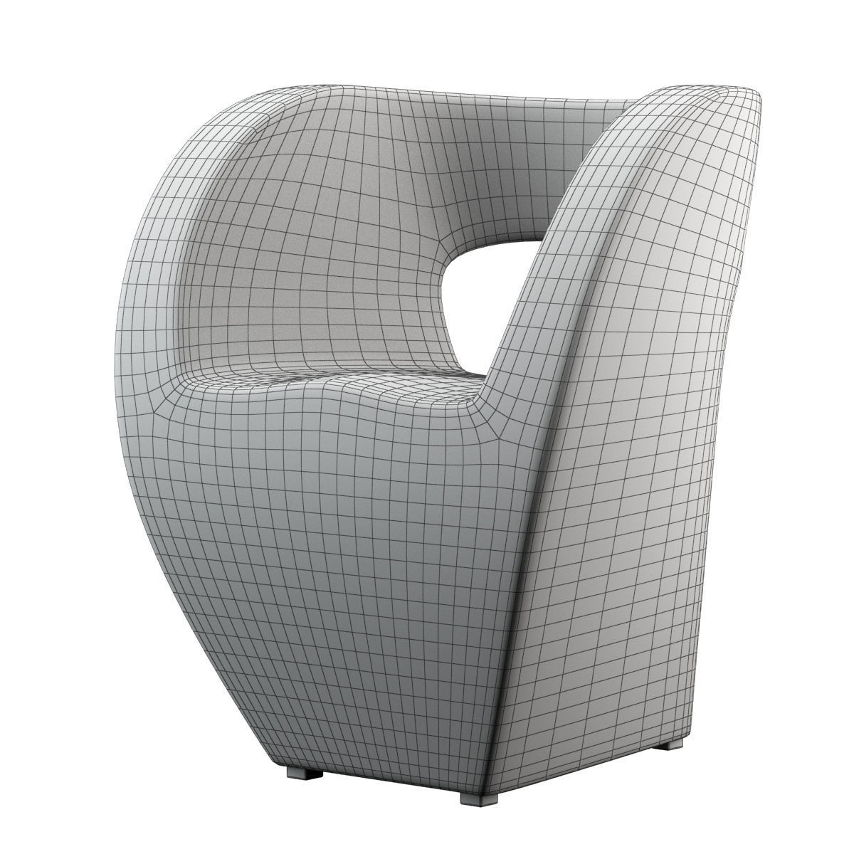 Chair 10 3D model_4