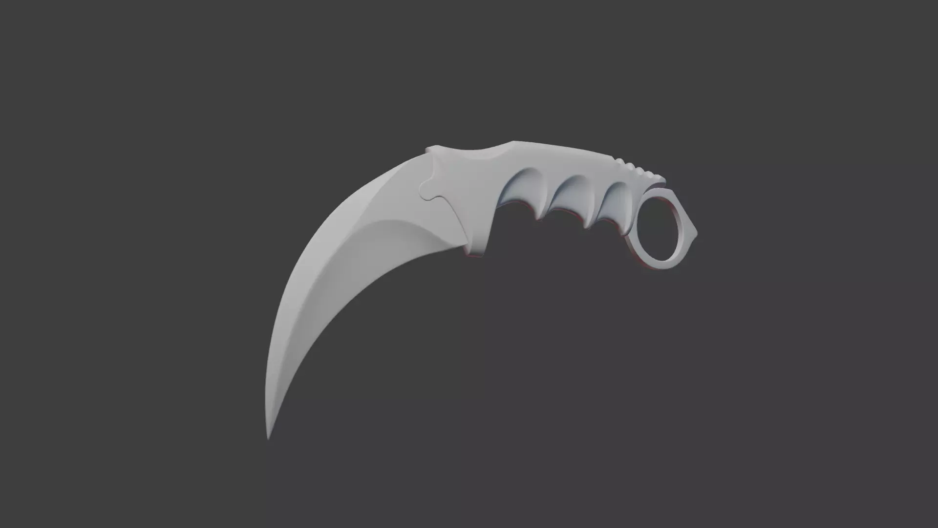 Karambit 3D Model Free 3D model
