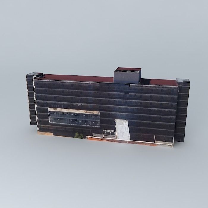 Building in Tshwane South Africa Free 3D model_1