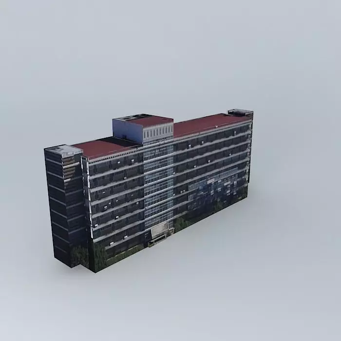 Building in Tshwane South Africa Free 3D model_0
