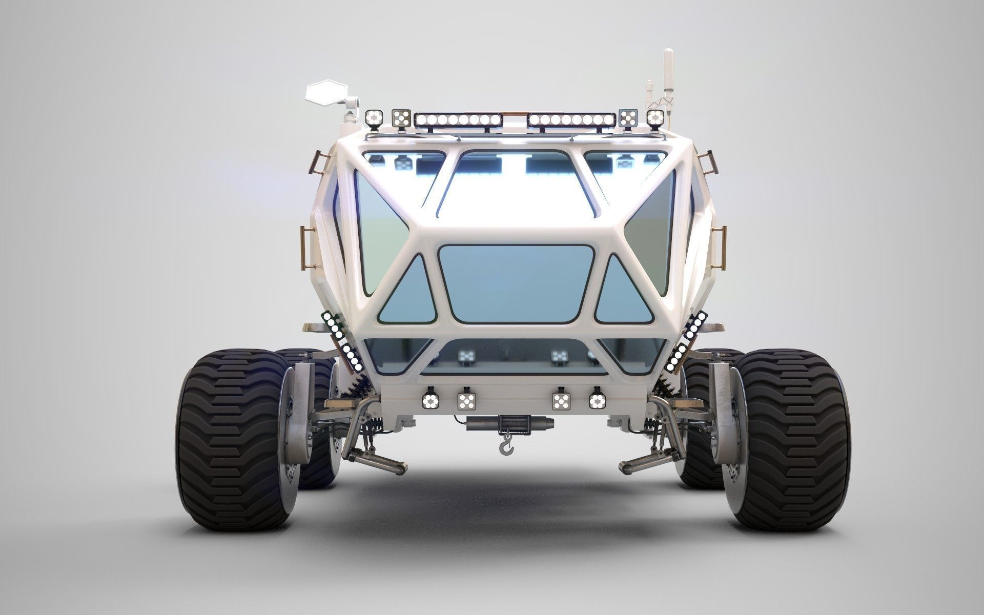 Marsohod Rover 3D model_4
