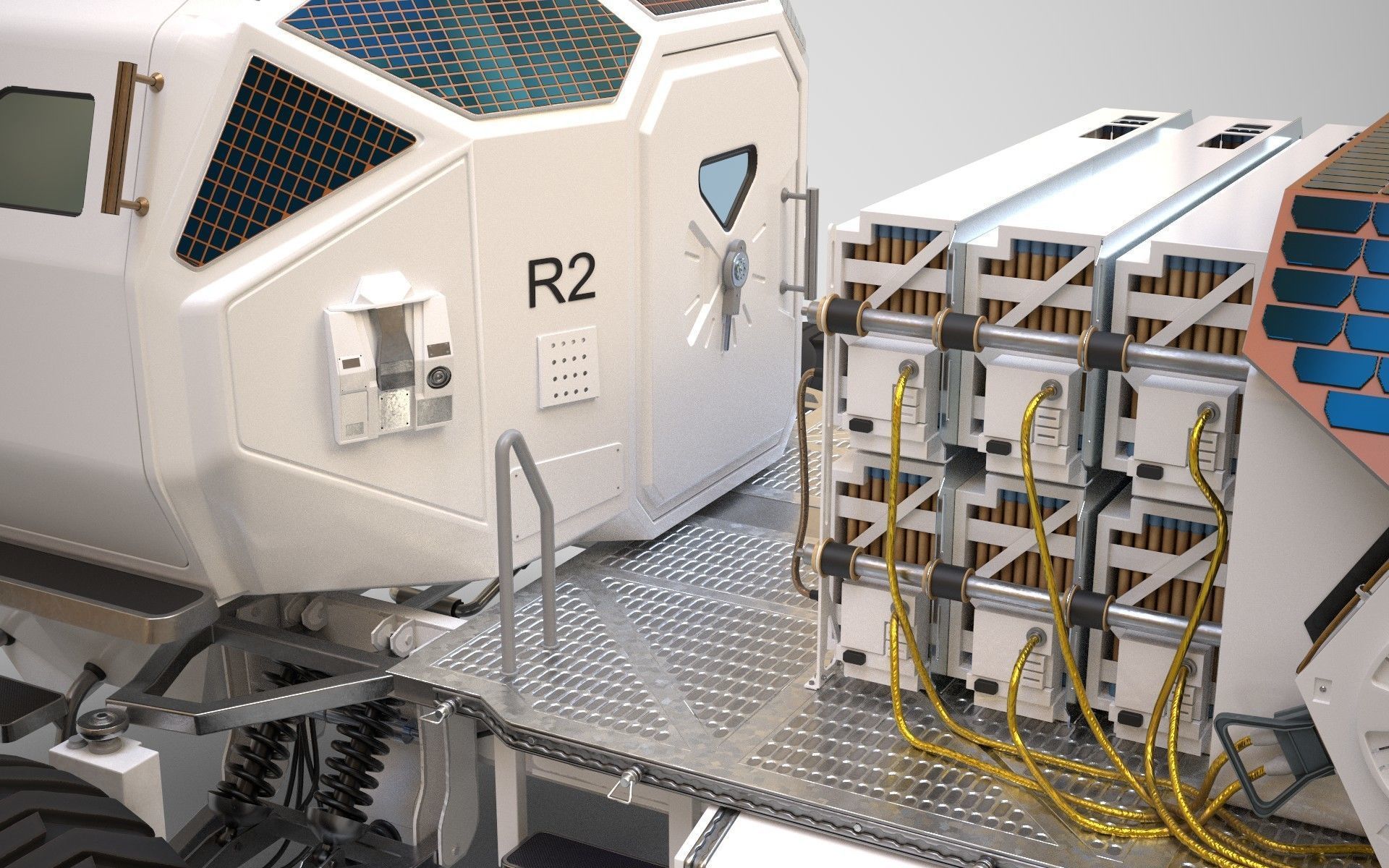 Marsohod Rover 3D model_13