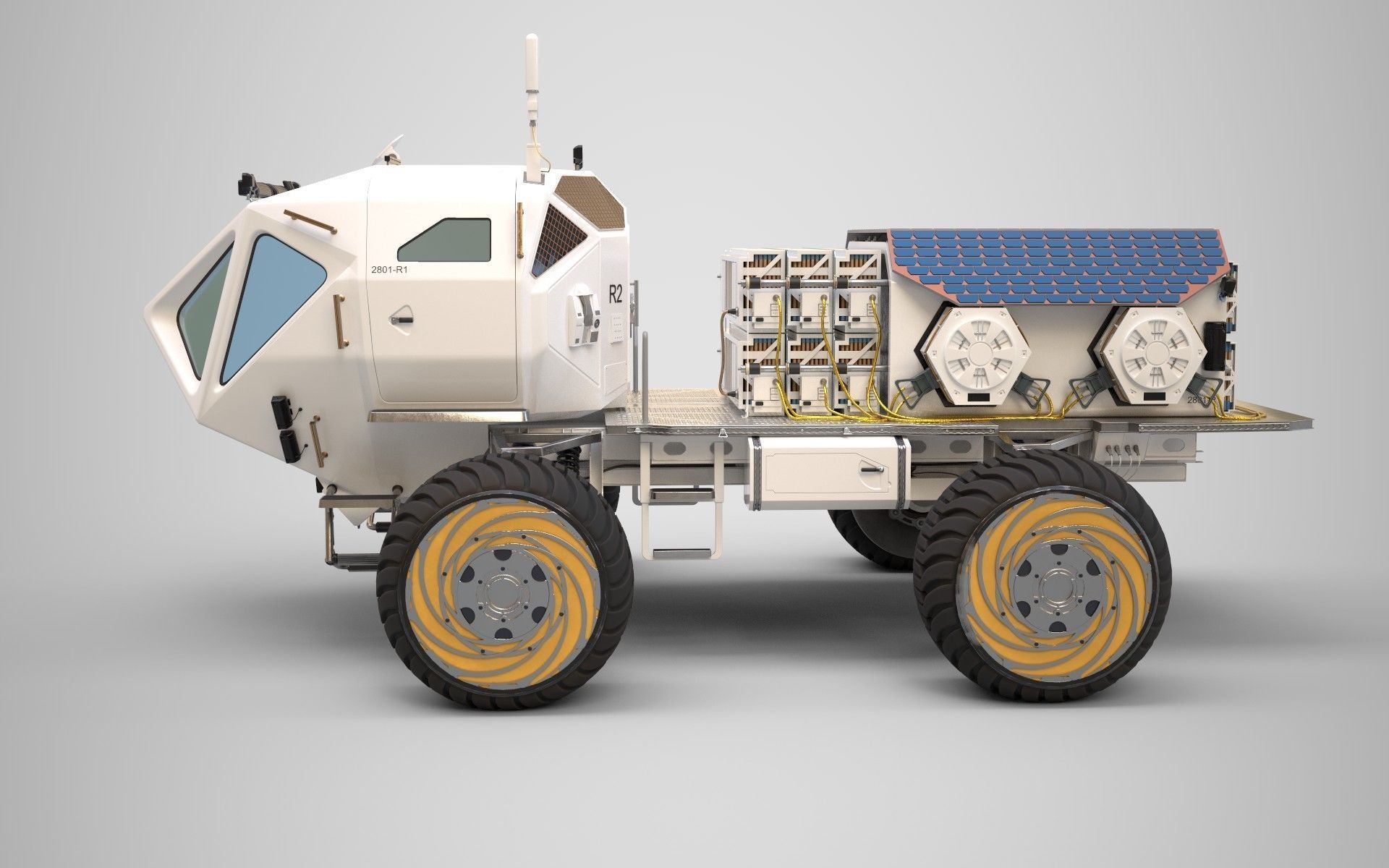 Marsohod Rover 3D model_8