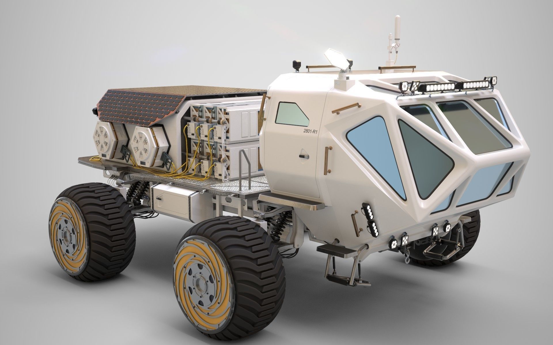 Marsohod Rover 3D model_1