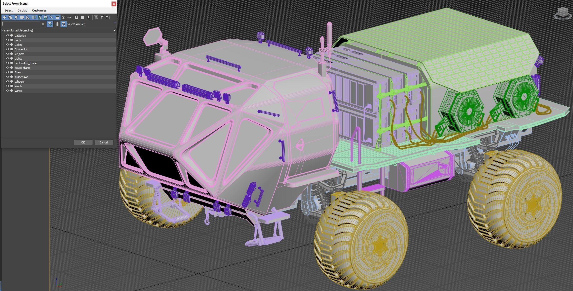 Marsohod Rover 3D model_37