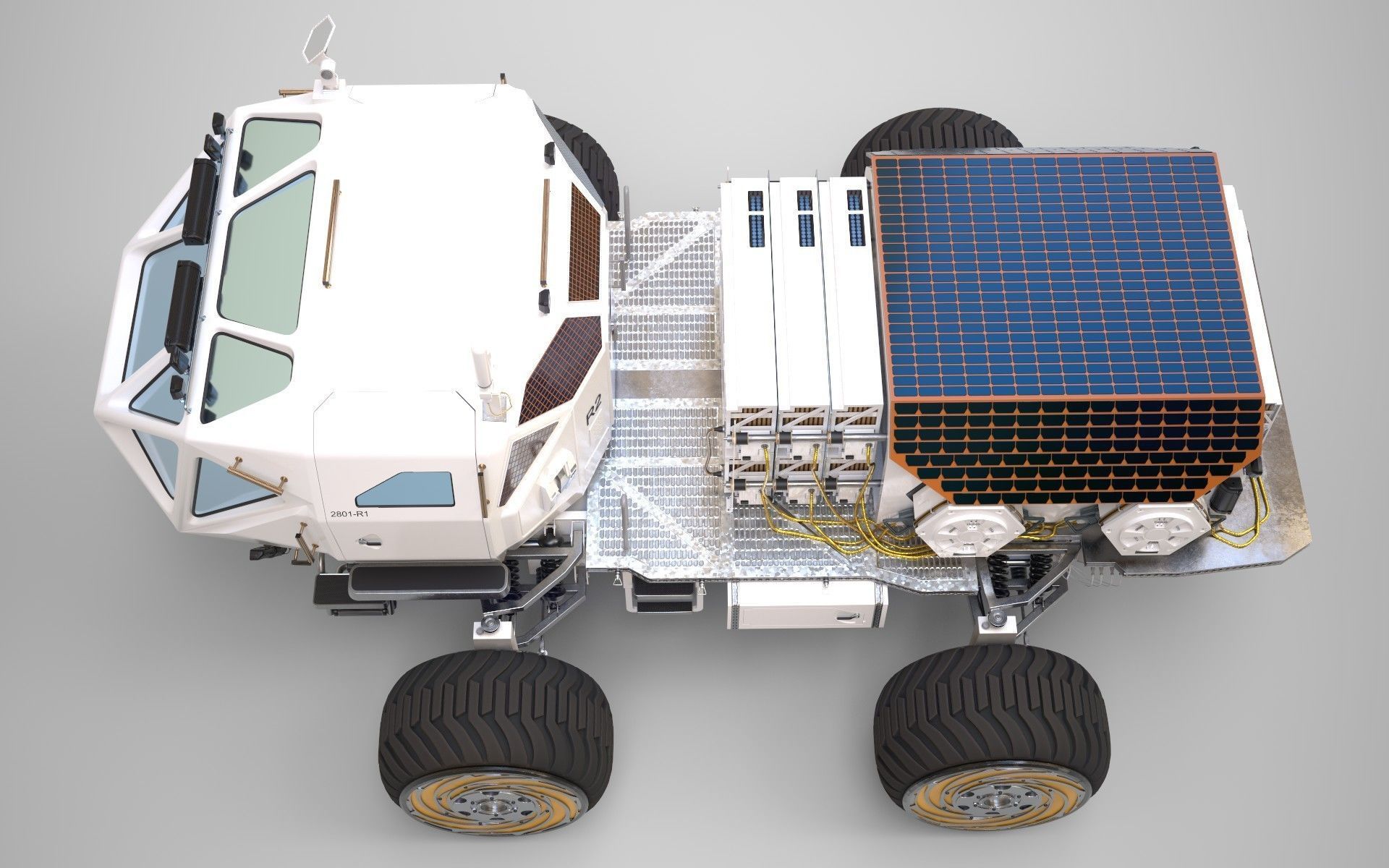 Marsohod Rover 3D model_12