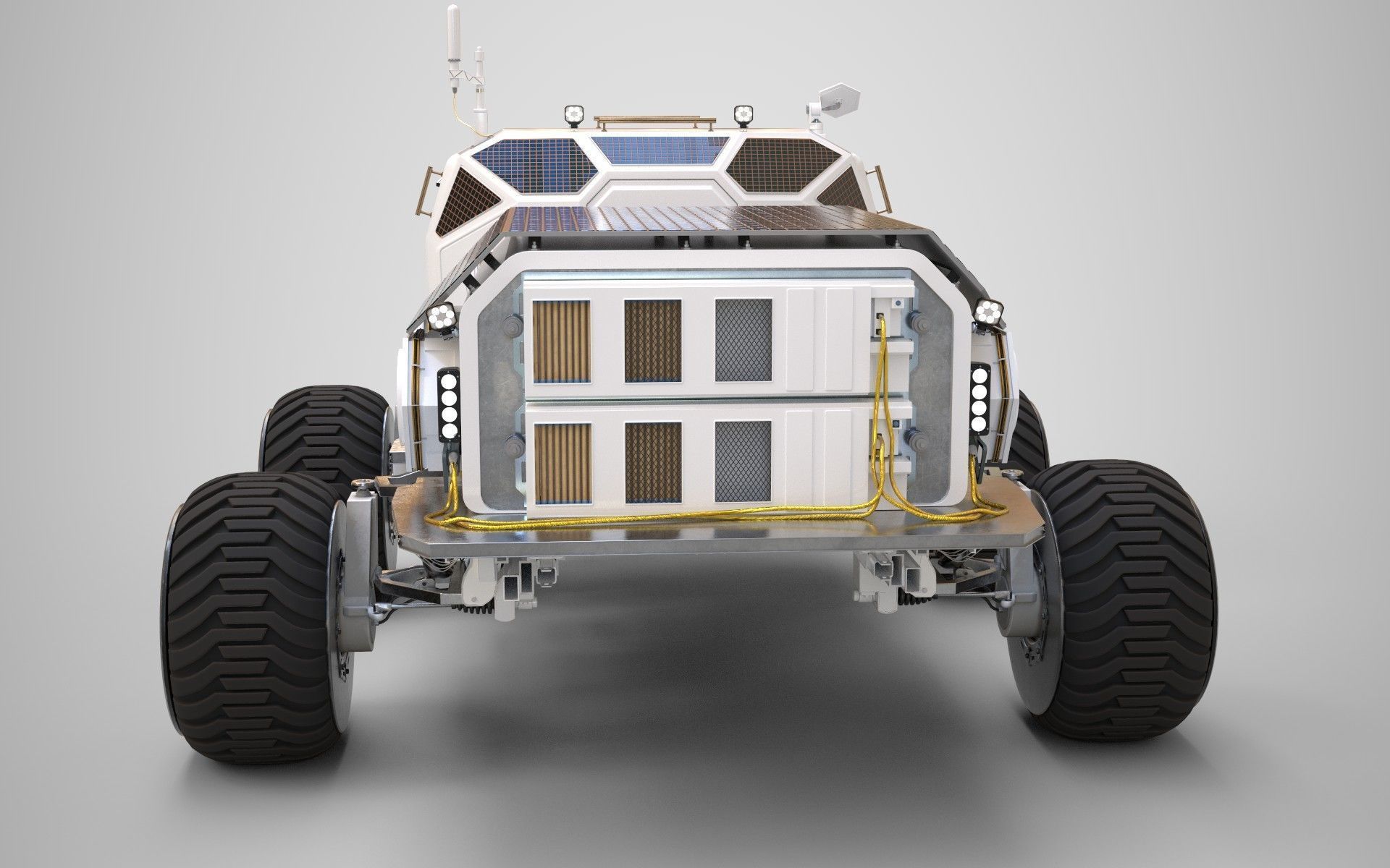 Marsohod Rover 3D model_10