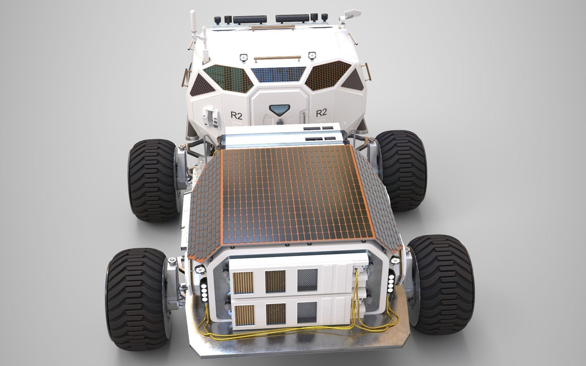 Marsohod Rover 3D model_11