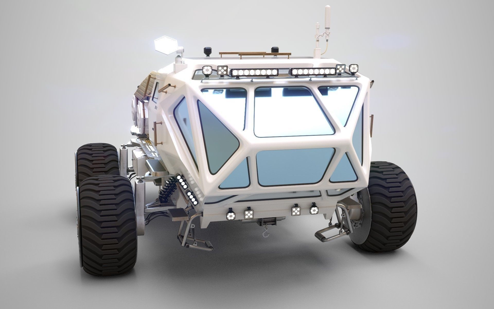 Marsohod Rover 3D model_3