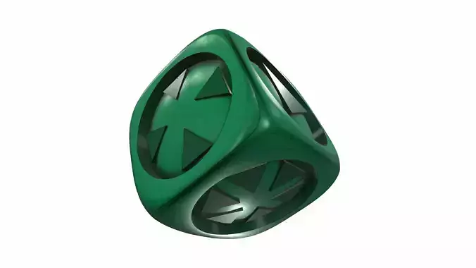 Dice play with figures 3D model