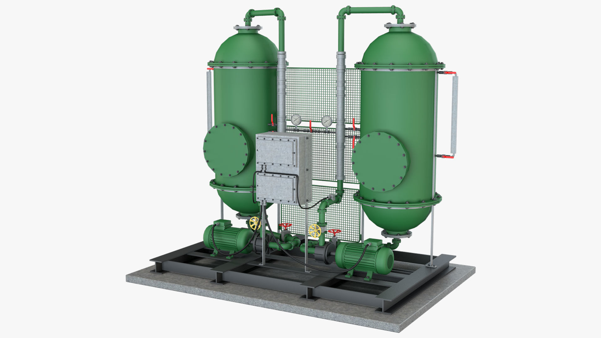 Industrial Part 1 3D model_7