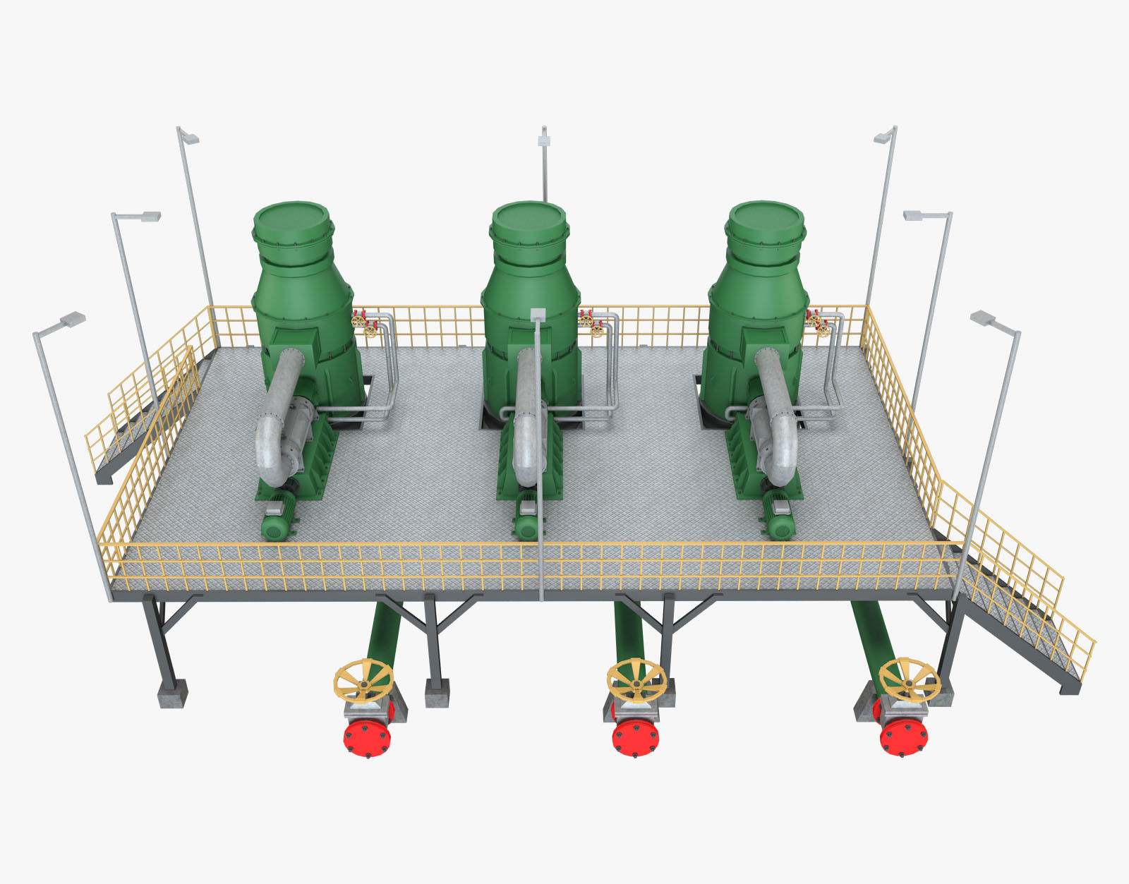 Industrial Part 2 3D model_5